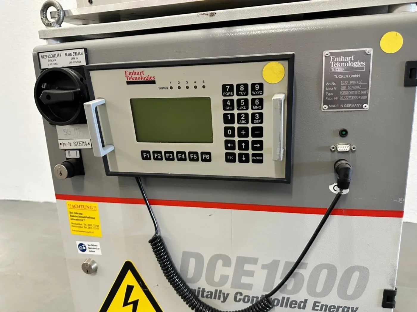 Stanley / Emhart Tucker DCE1500 mit ETF21D - 2