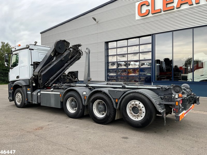 Mercedes-Benz Arocs 3251 8x4 Euro 6 HIab 28 Tonmeter laadkraan