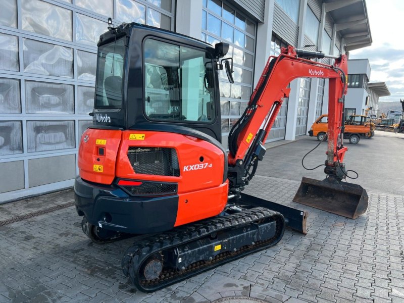 Kubota KX 037-4 / nur 531h! / 2024 / hydr. Grabenräumer