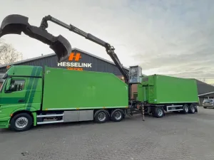 Mercedes-Benz Actros 2948 6X4 Squeeze combination Palfinger Epsilon