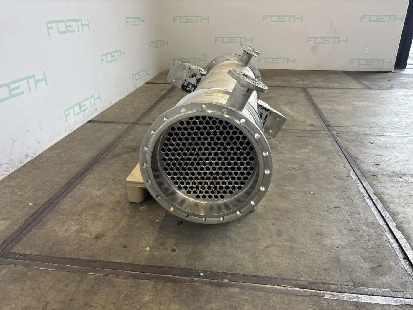Zürcher AG Apparatebau 25 m² (tubes Hastelloy C22) - Shell and tube heat exchanger - 2