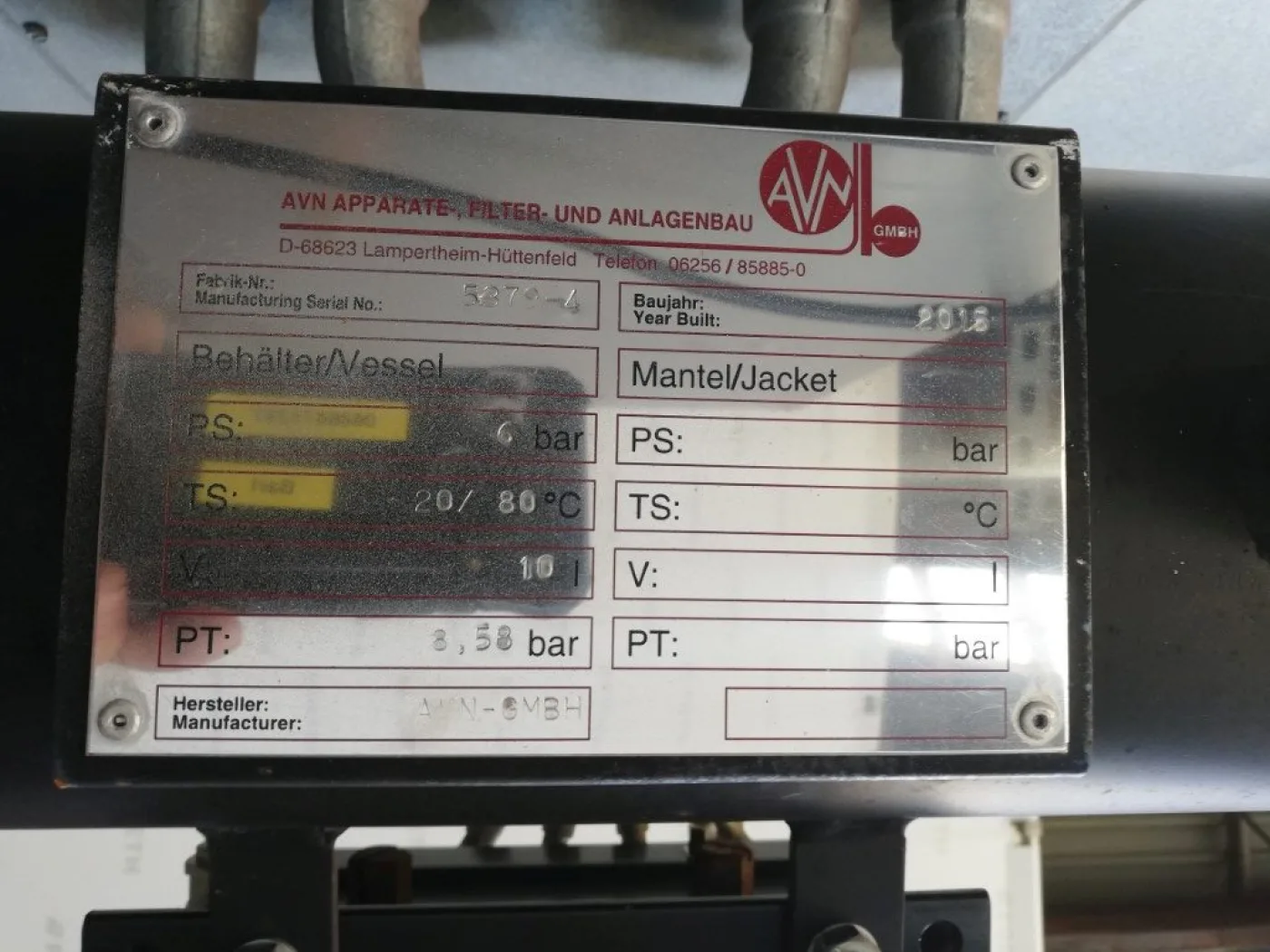 AVN Apparate- Filter und Anlagenbau - Envelope filter - 8