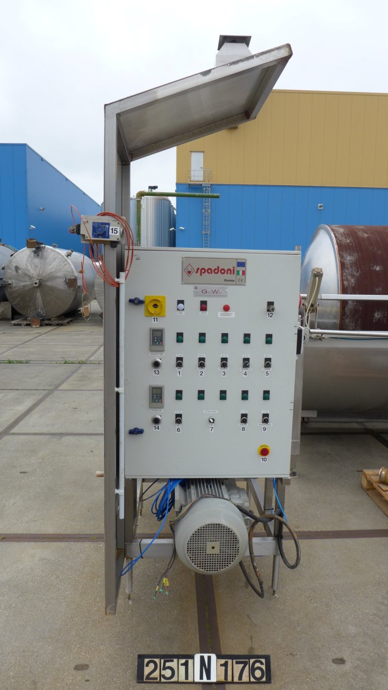 Spadoni ASSO 15 - Rotating vacuum filter