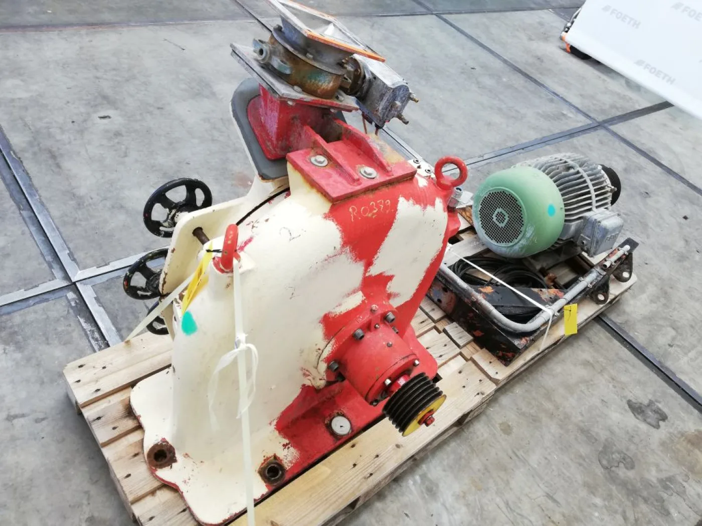 Alpine 500 UP beater plate - Fine Impact Mill - 6