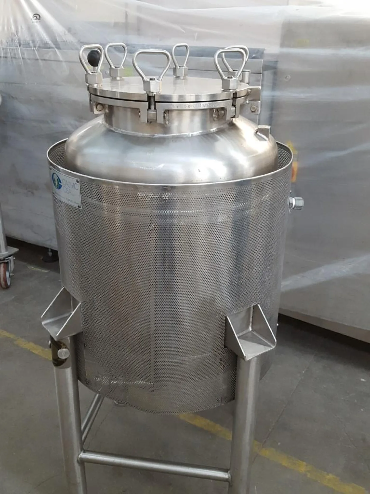 SERBATOIO IN ACCIAIO INOX – CALMIC CISA - 2