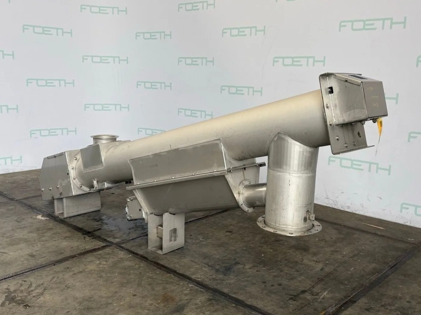 inclined screw + dosing screw - Vertical screw conveyor - 3