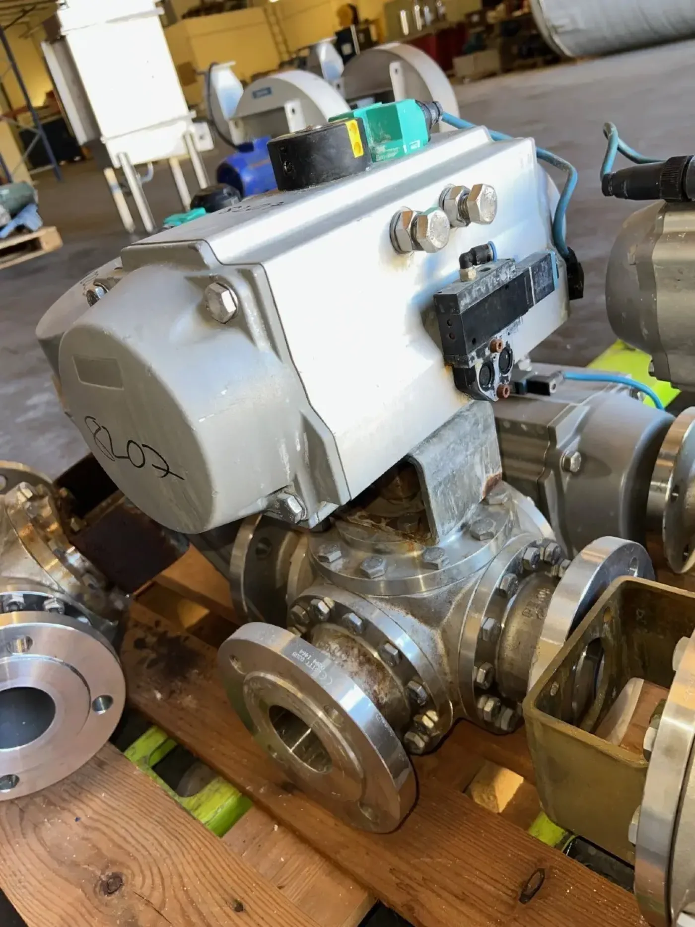 USED ATEX PEKKOS 86TTT SOLENOID VALVE STAINLESS STEEL 316 - 2