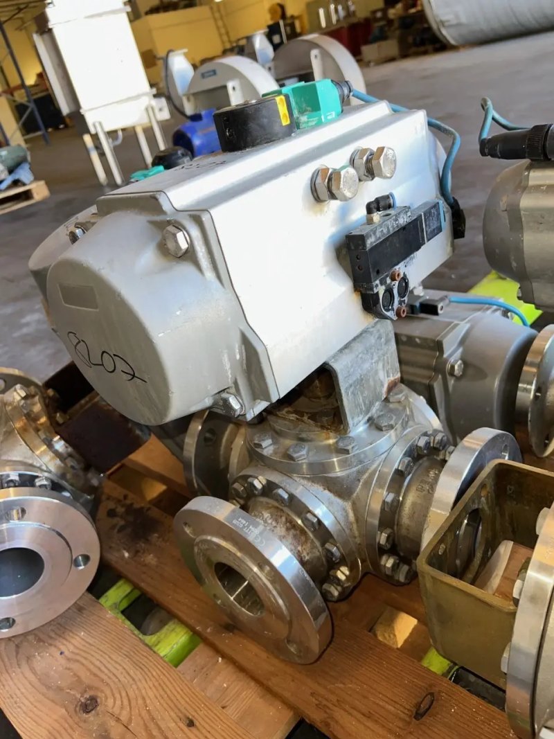 USED ATEX PEKKOS 86TTT SOLENOID VALVE STAINLESS STEEL 316