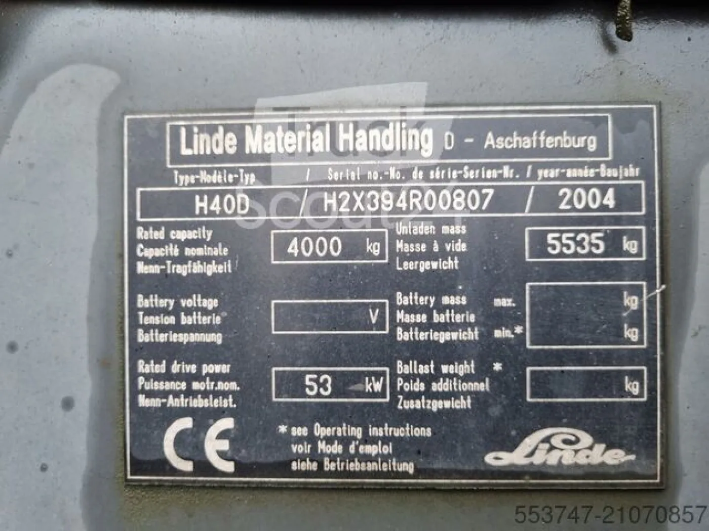 Linde H 40 D - 2