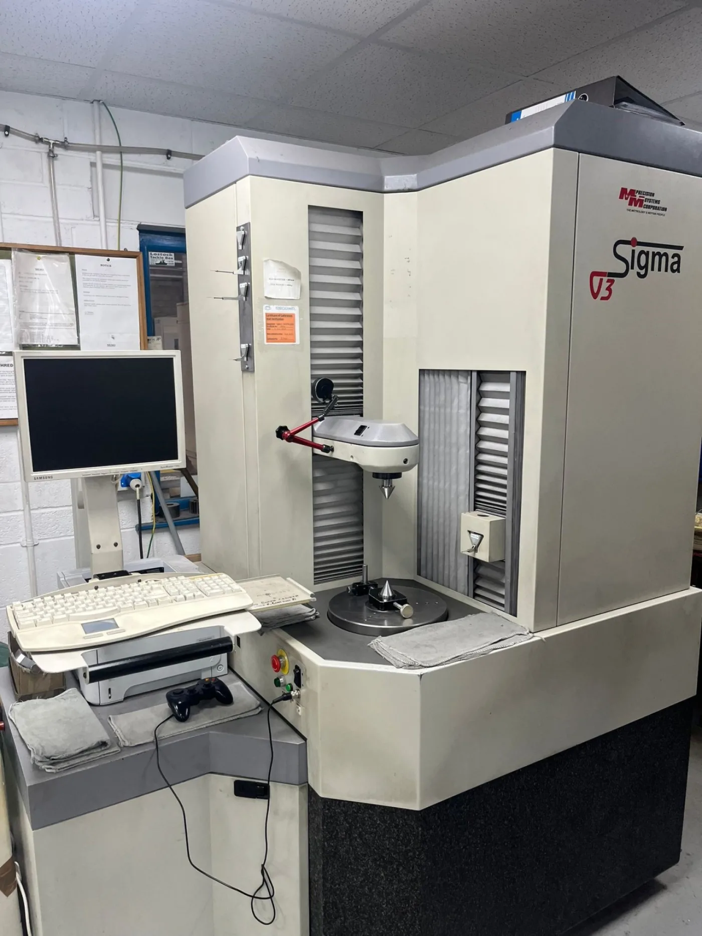 CNC Gear Testing Machine – SIGMA V3 - 1