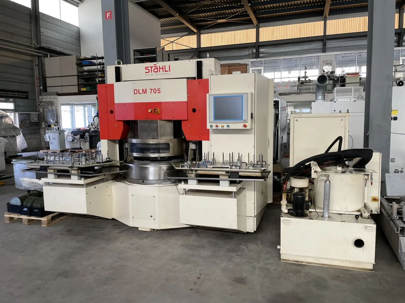 MACHINE A RODER PLAN “STAEHLI” TYPE DLM-705 - 2