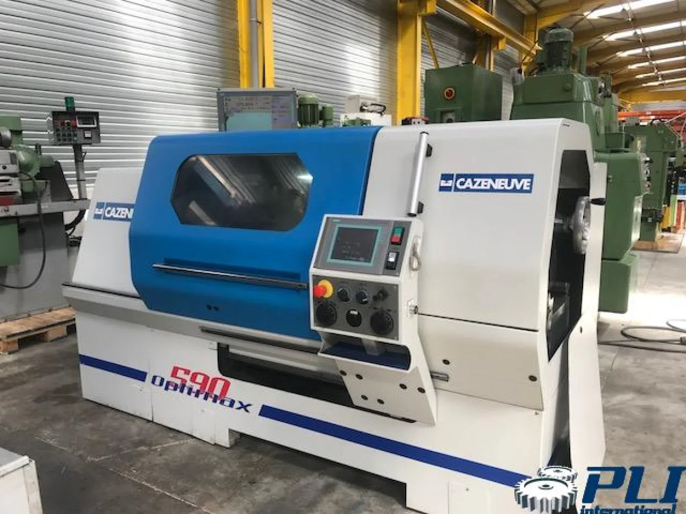 Conventional lathe with electronic assistance CAZENEUVE Optimax 590 1100 - 2