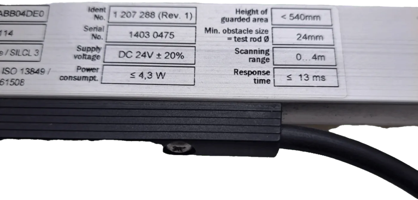 Sick Sicherheitslichtvorhänge: miniTwin C4MT-05424ABB04DE0 - 1