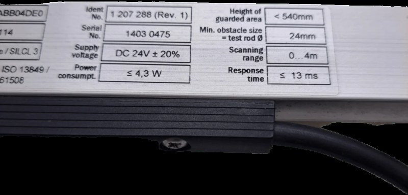 Sick Sicherheitslichtvorhänge: miniTwin C4MT-05424ABB04DE0