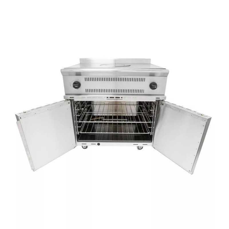 Parry Solid Top Propane Gas Oven Range USHOP - islandcatering