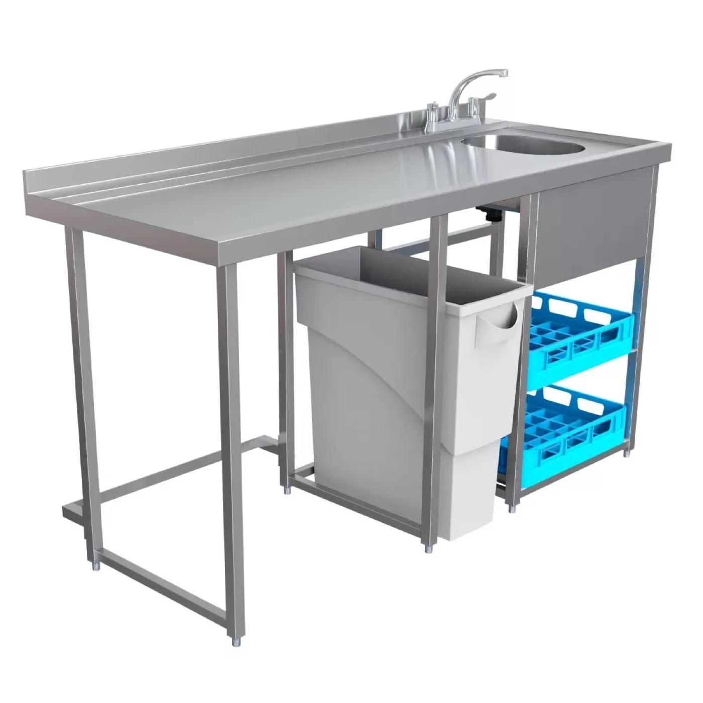 Parry Modular Bar Glass Wash Station MB-GS5 - islandcatering - 1