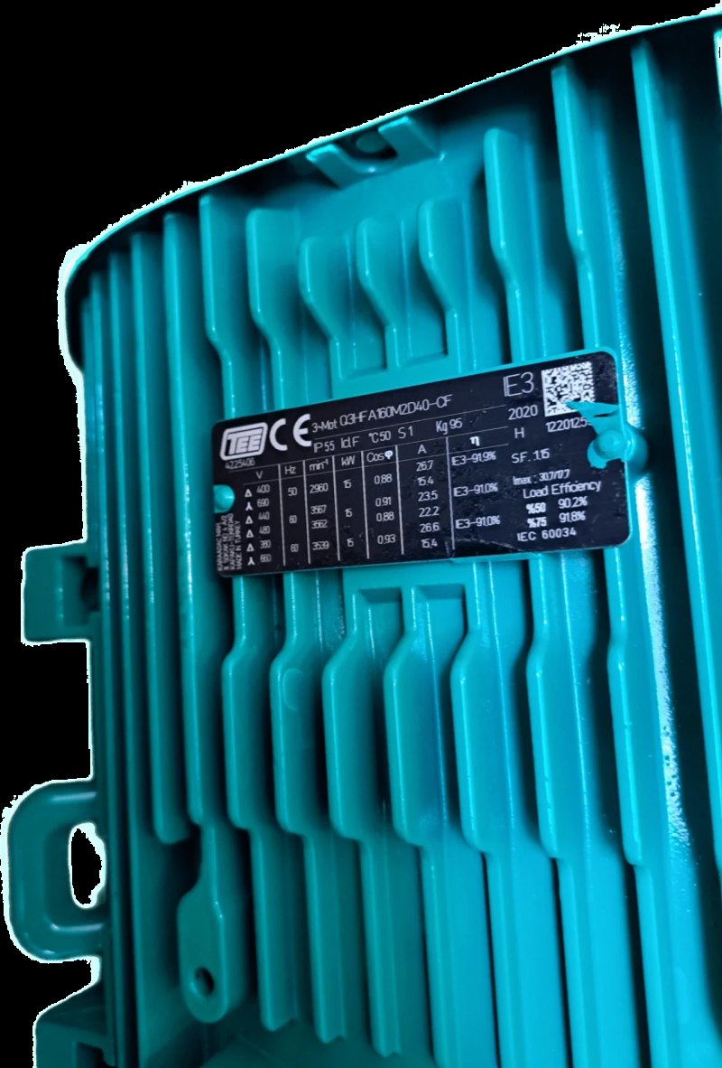 TEE Elektromotor 3-Mot Q3HFA160M2D40-CF