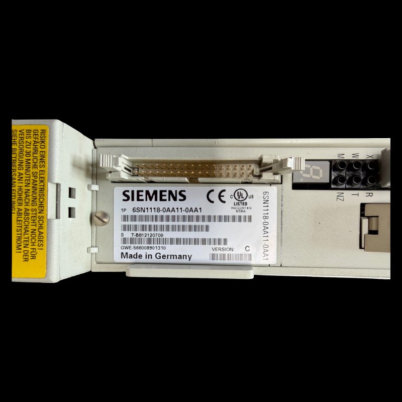 SIEMENS SIMODRIVE LT-MODUL INT.50A 6SN1123-1AA00-0CA2 mit Einschubmodul 6SN1118-0AA11-0AA1 für IMA 610 V X-Achse