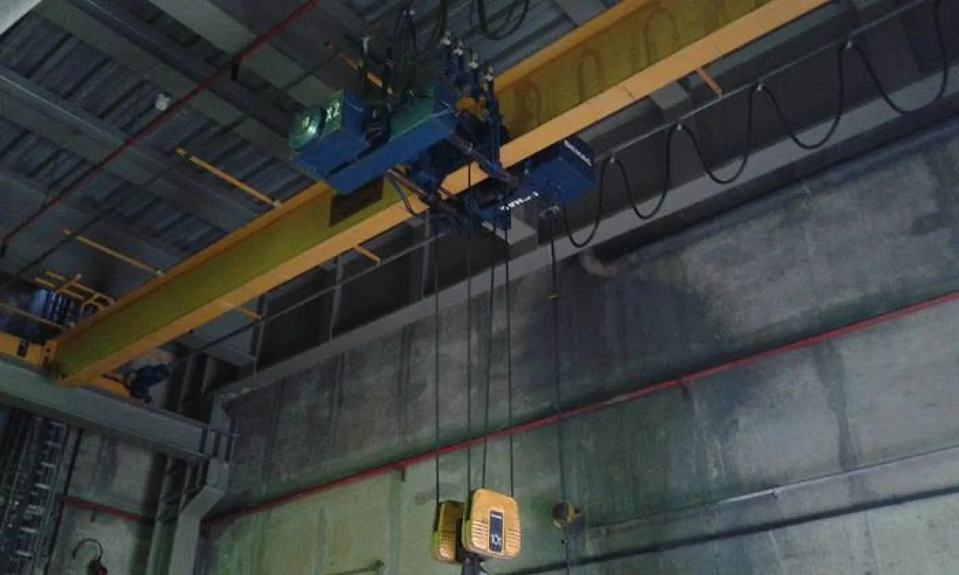 Ponte rolante DEMAG de 10 ton 10,5 mt - 1