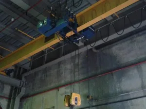 Ponte rolante DEMAG de 10 ton 10,5 mt