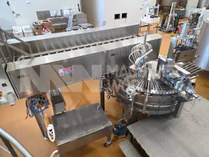 Laief GSL 3 Model Rotary 6 Wide Ice Lolly Popsicle Moulding Machine – 6,000 pcs/hour (Year 2019)