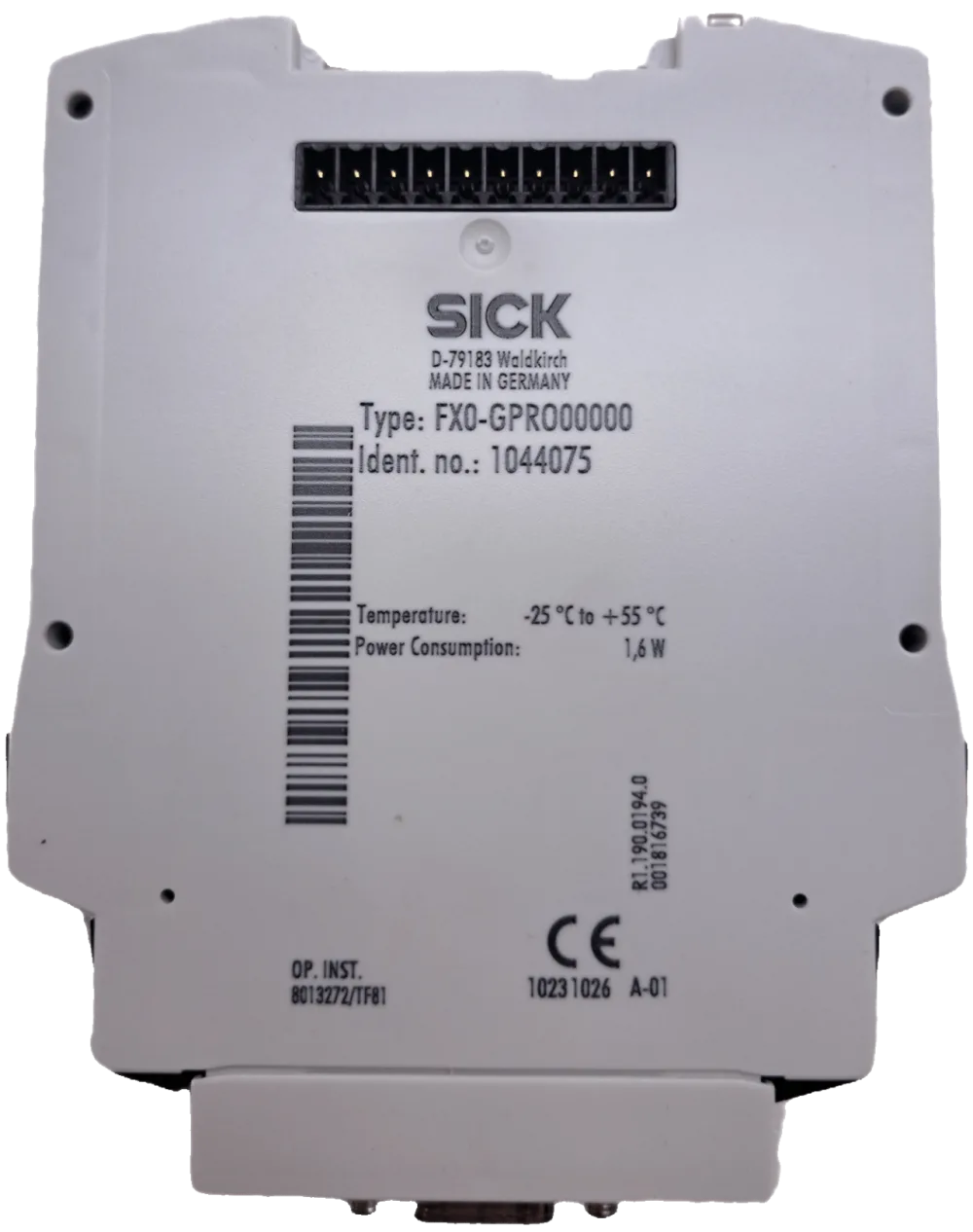 Sick Sicherheitssteuerungen: Flexi Soft 1044075