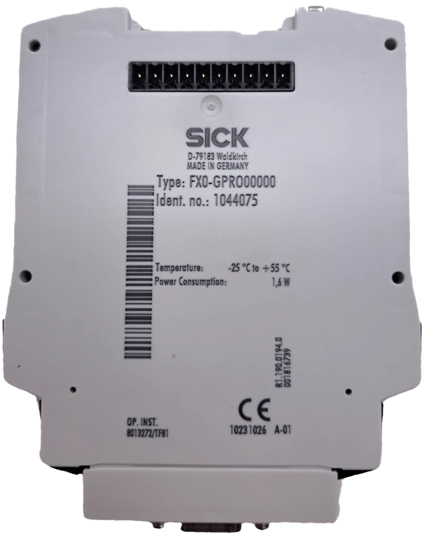 Sick Sicherheitssteuerungen: Flexi Soft 1044075 - 1