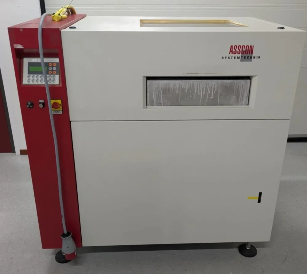 Asscon VP800, vintage 2008, vapor phase oven - chiller refurbished in 2024