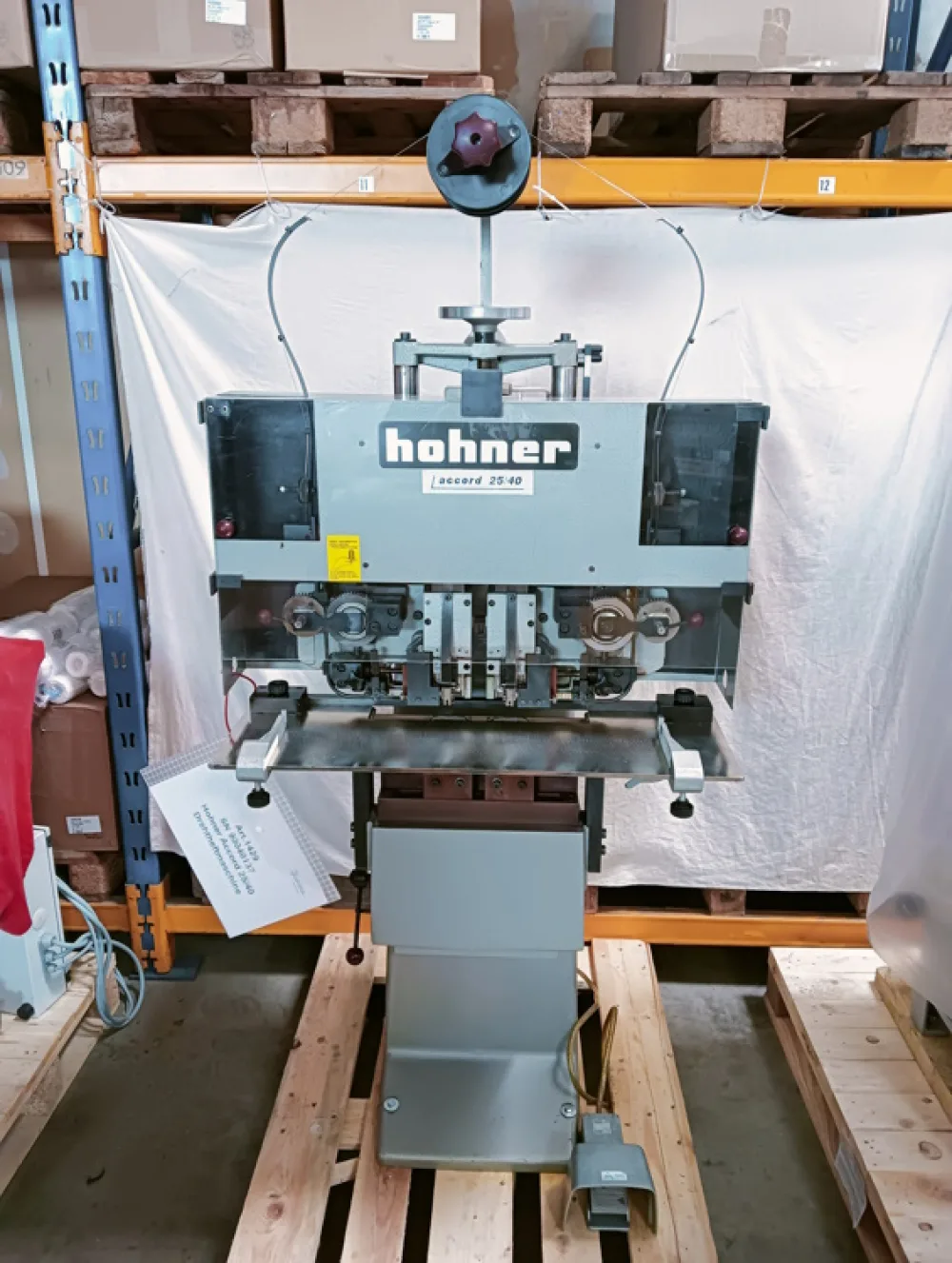 Doppelkopf Drahtheftmaschine Hohner Accord 25/40