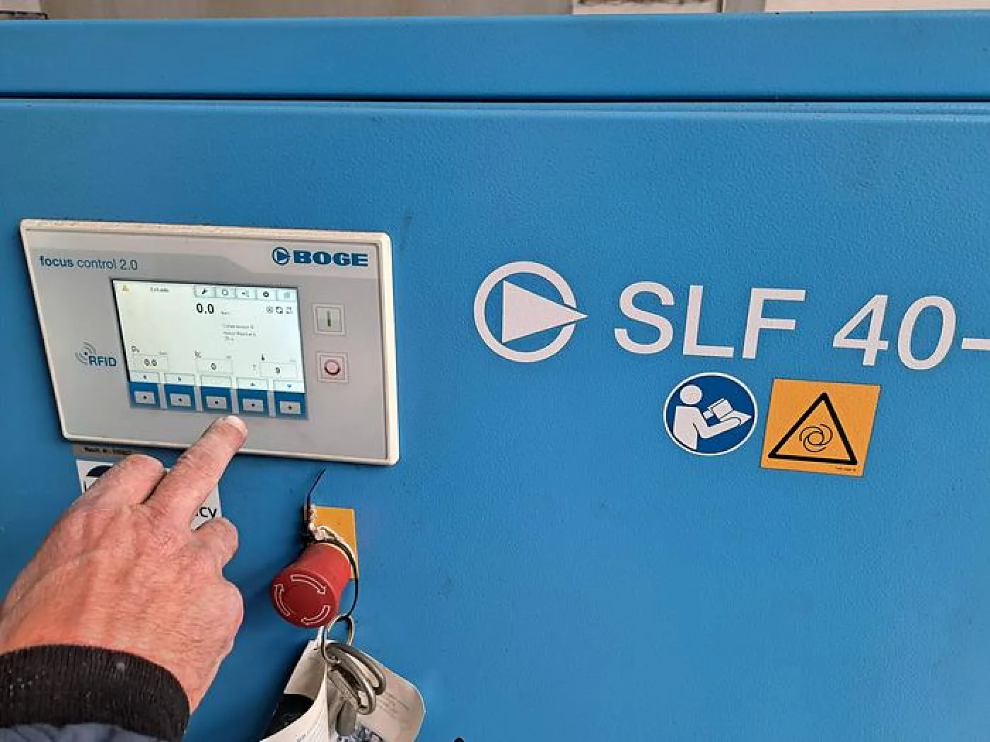 Compressor BOGE SLF 40-3 + depósito e secador - 2