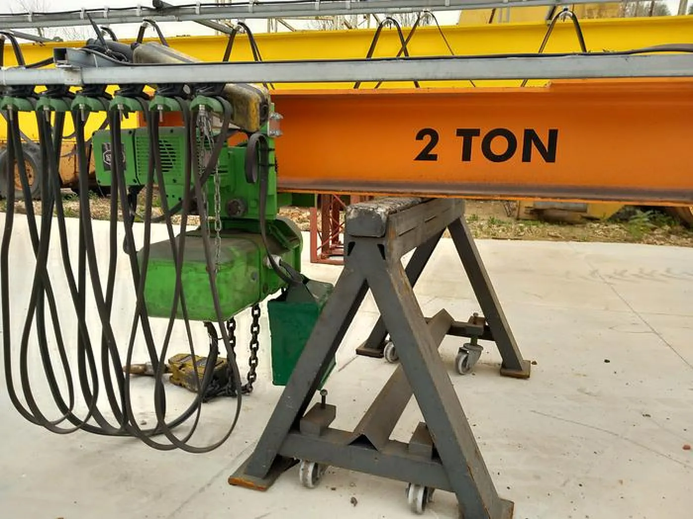 Ponte fixa com guincho de 2 ton 8,5 metros - 3