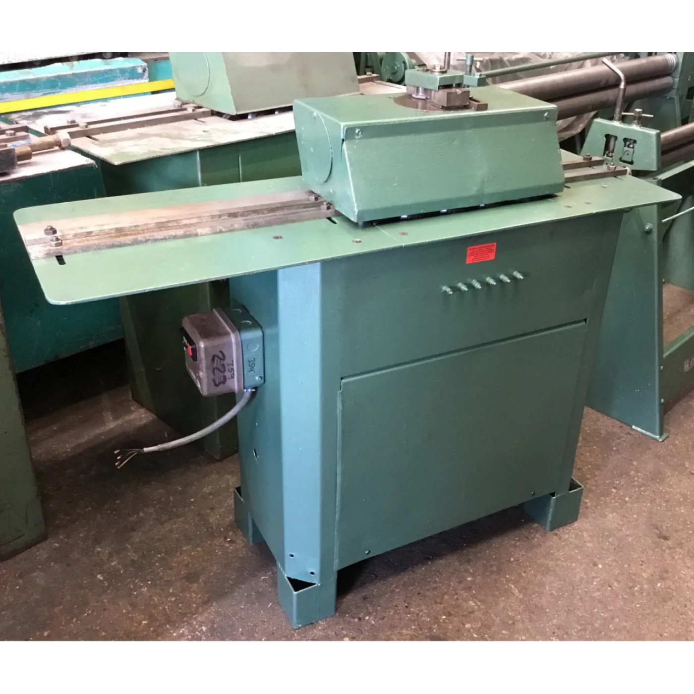 OLIVER 20swg Pittsburgh Lock Rollformer c/w Flanging Attachment & Double Seam Rolls - WNS - W. Neal Services Ltd - 1