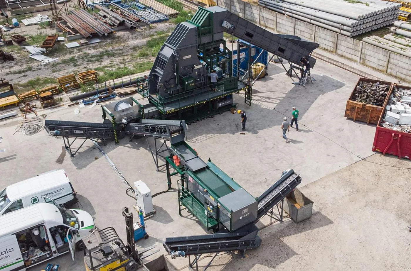 Panizzolo Mega 735 Stationary Hammer Mill. - 5