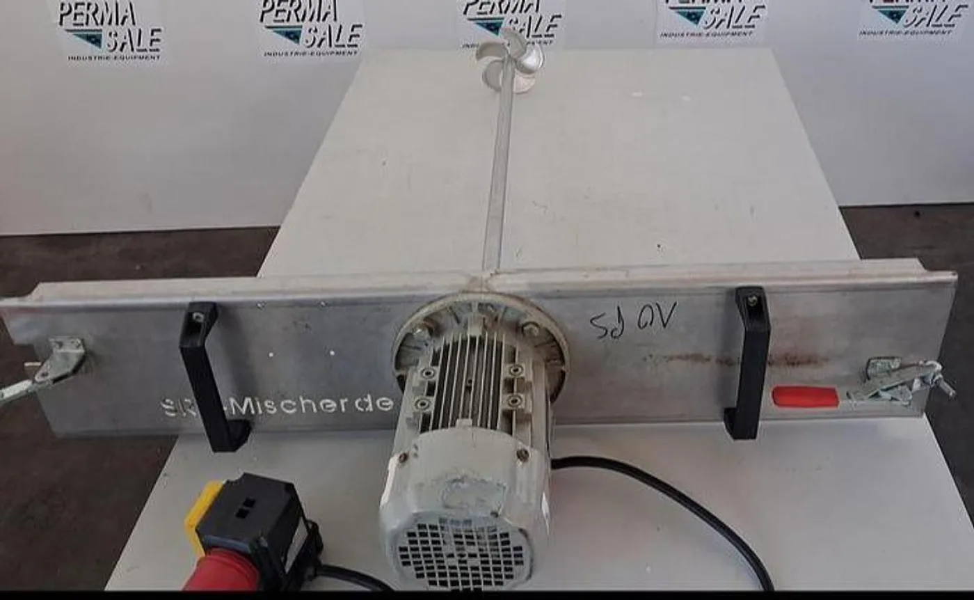 Schwarzer Rührtechnik Tank Agitator with Stainless Steel Propeller Mixer - 1