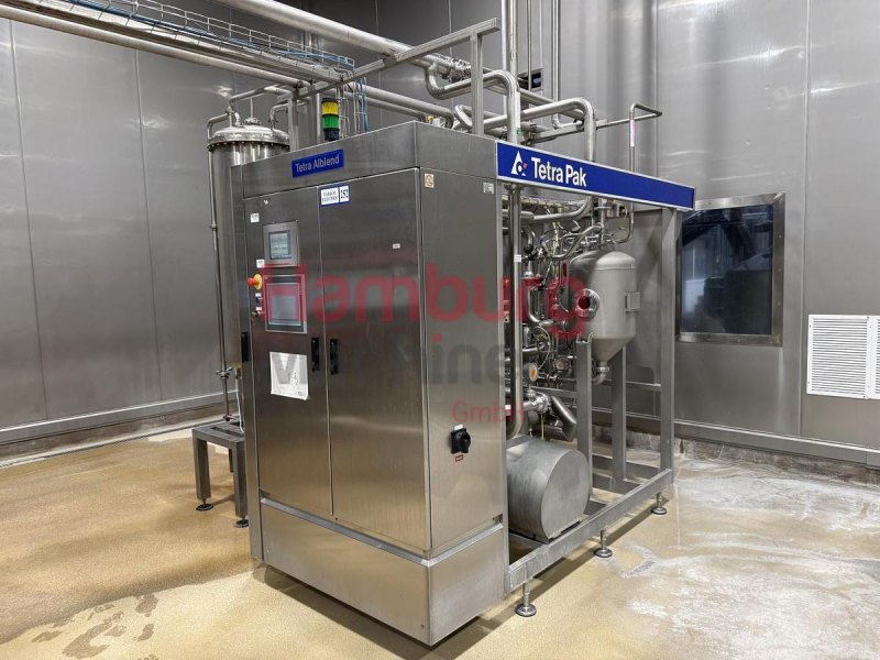Aseptic processing plant, bottle blowing, filling, closing, labelling and packing line for PET bottles of 0,4/0,5/1,5 liter - Tetra Pak / Sidel / Krones