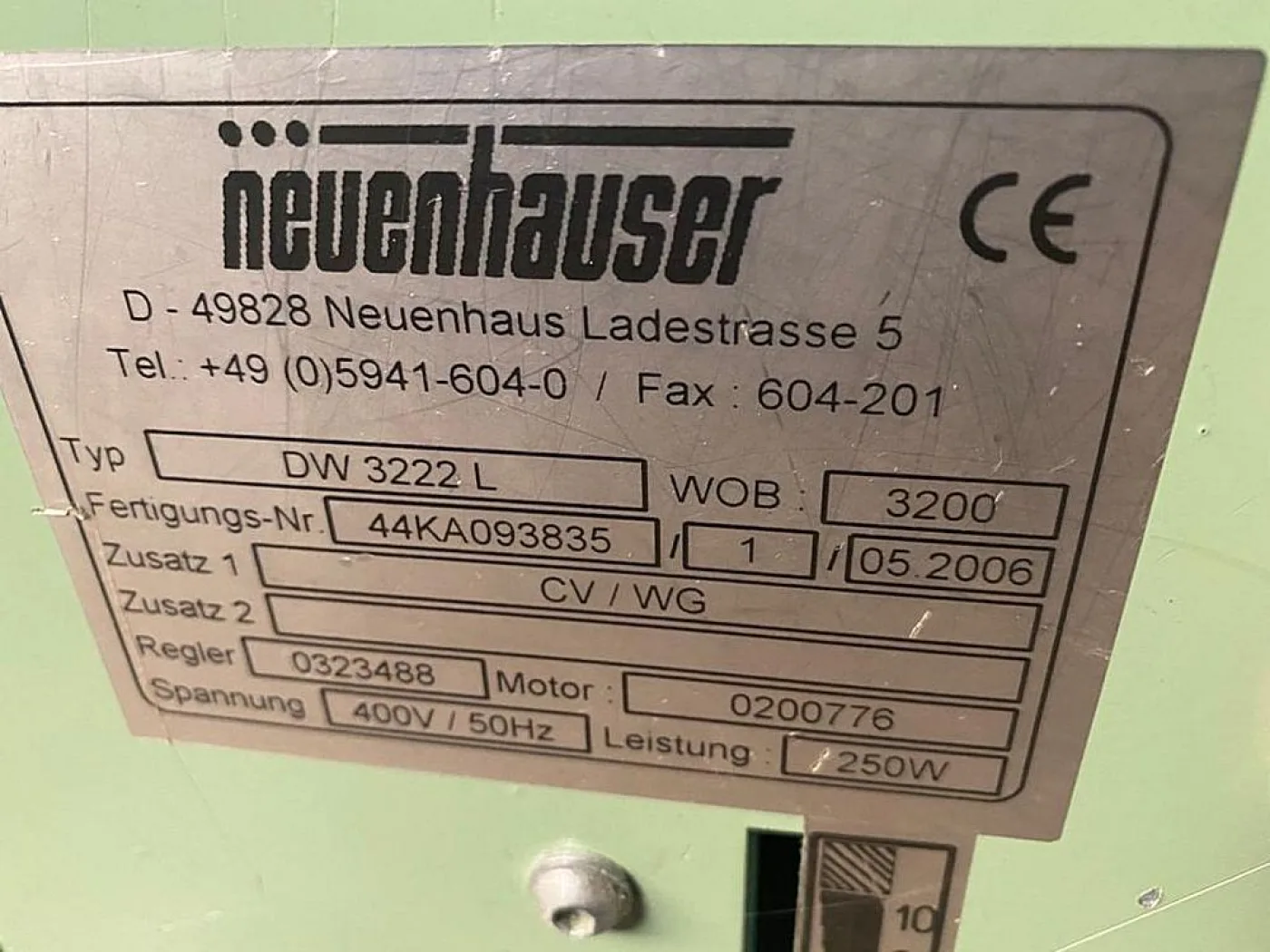 Stijgdokwikkelaar type DW3222 – ww 320cm - 5