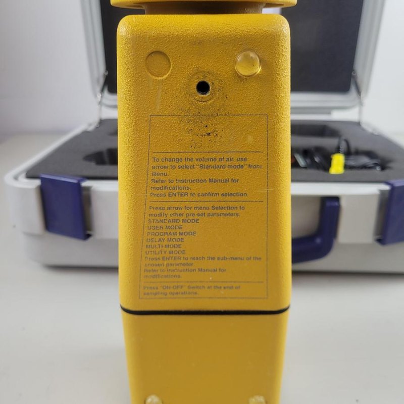 Churwell PBI Air Sampler SAS Super with case and charger