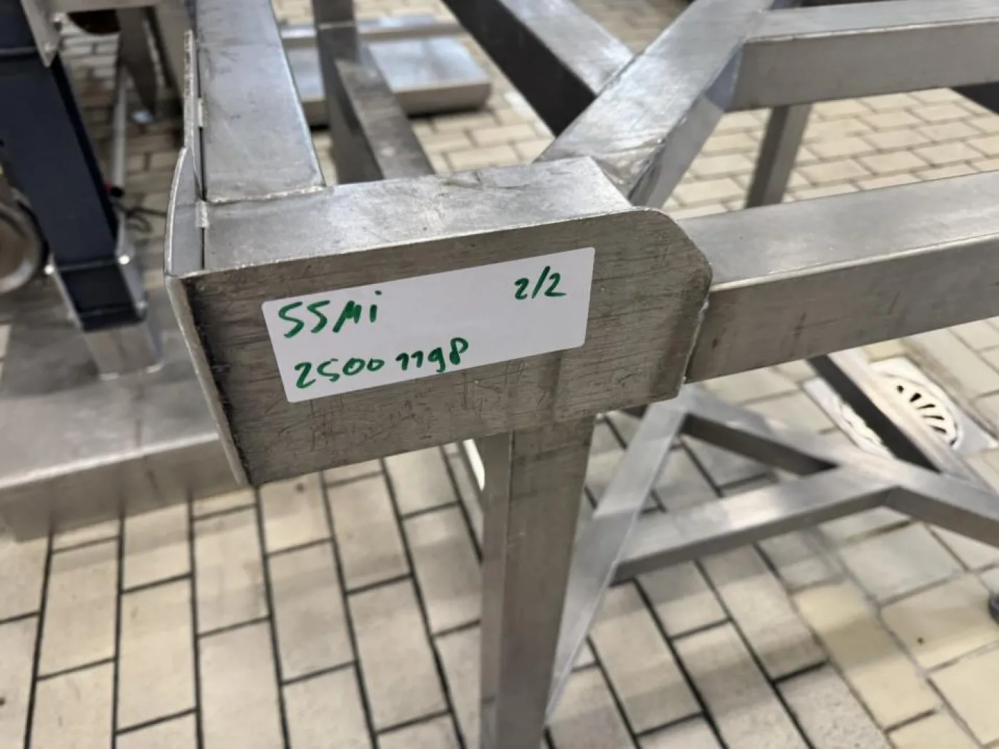 IBC stainless-steel support stand 2x - 4