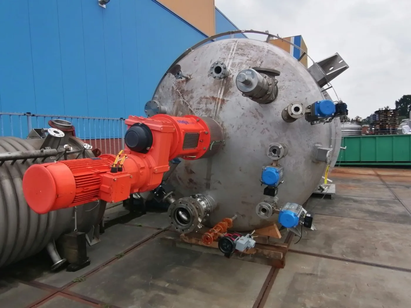 GPI 30m3 Vacuum steam distillation - Stainless Steel Reactor - 8
