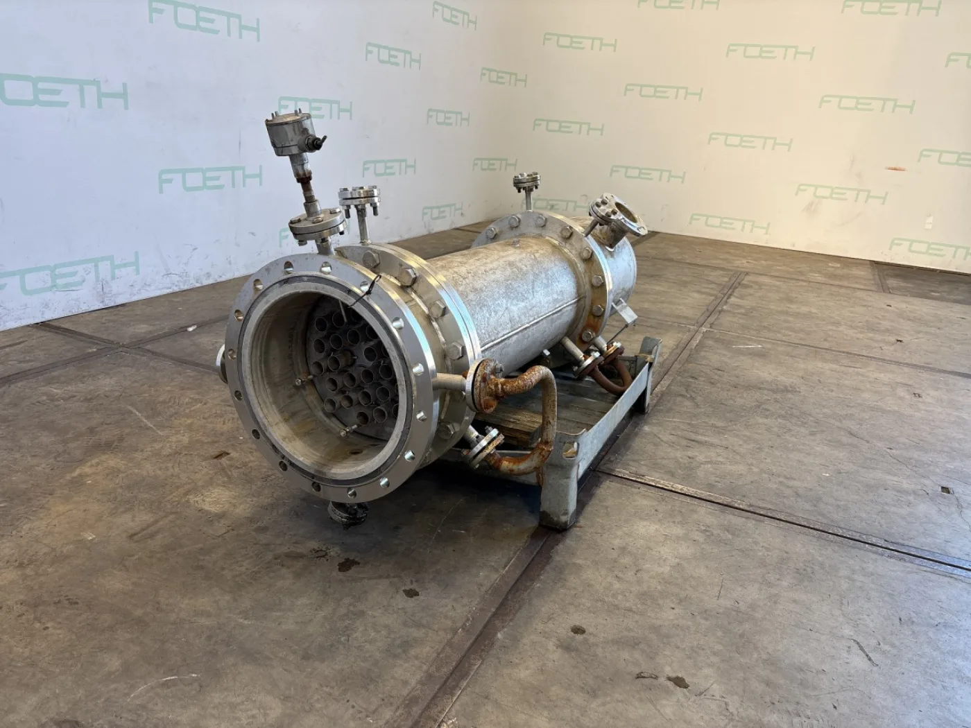 Buss-SMS Falling Film Gas Cooler (3.15 m2) - Shell and tube heat exchanger - 6