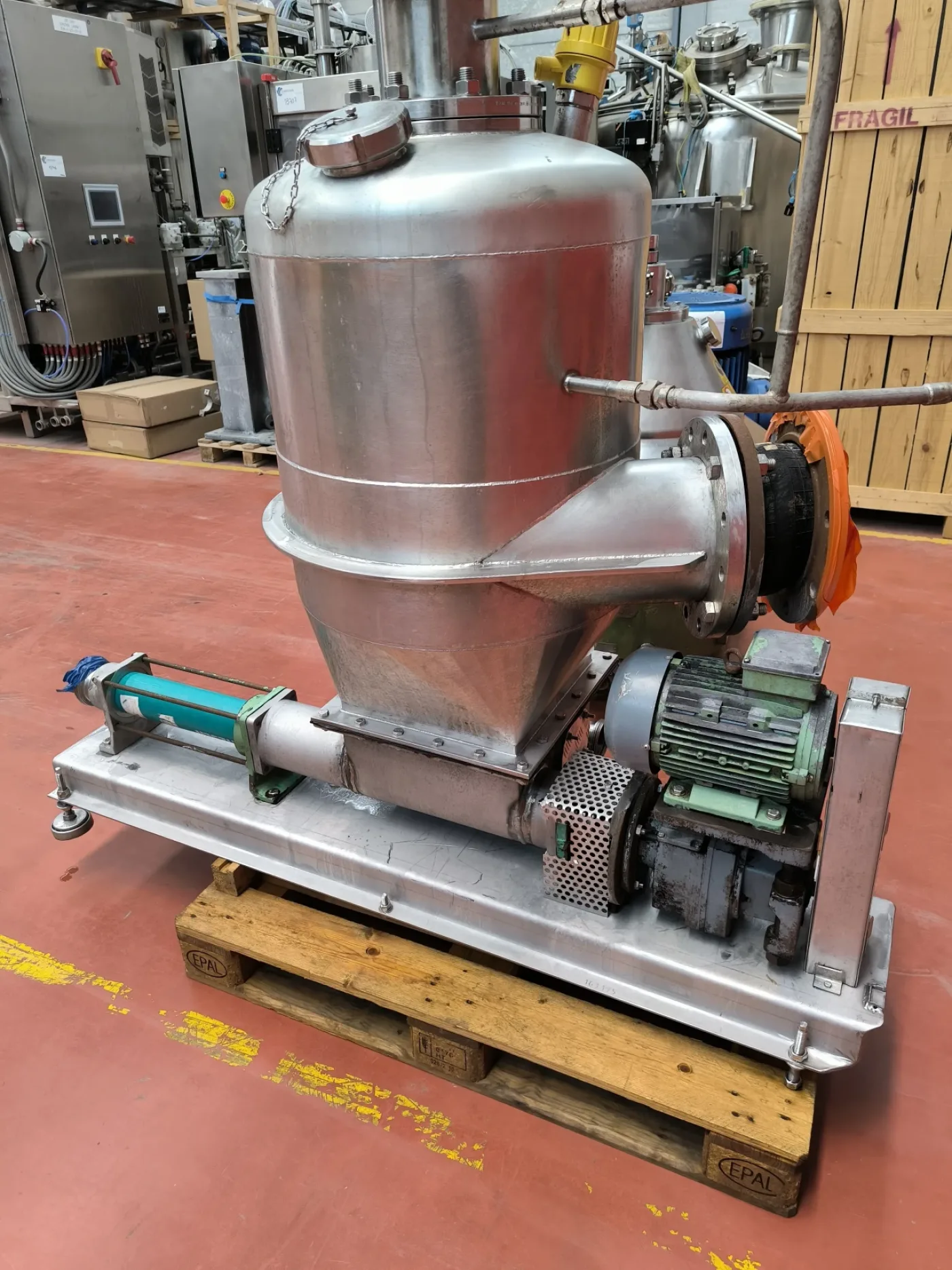 PLATE CENTRIFUGE WESTFALIA SC 35-36-177 WITH MONO PUMP - 3