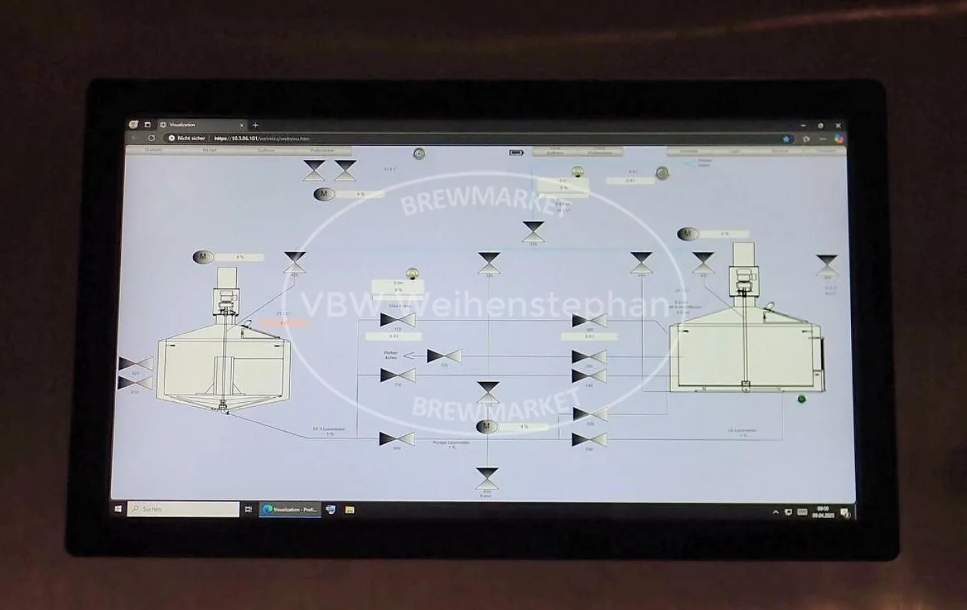 2-vessel brewhouse 10 hl - 4