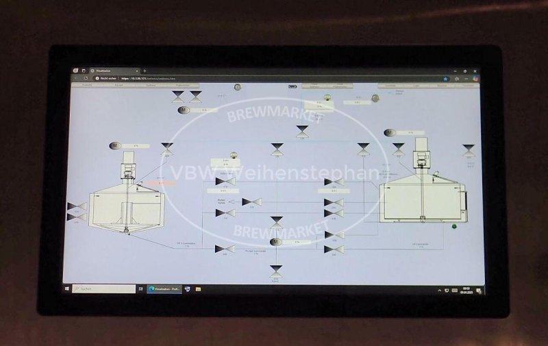 2-vessel brewhouse 10 hl