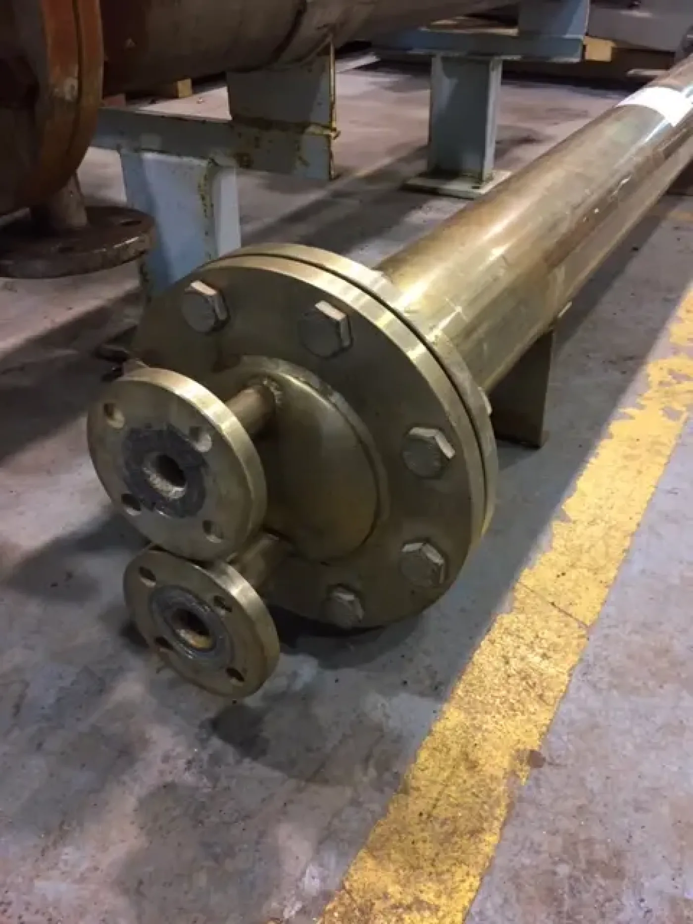 USED EMF-HOFMANN TUBULAR EXCHANGER 2.51 M2 STAINLESS STEEL 316L - 4