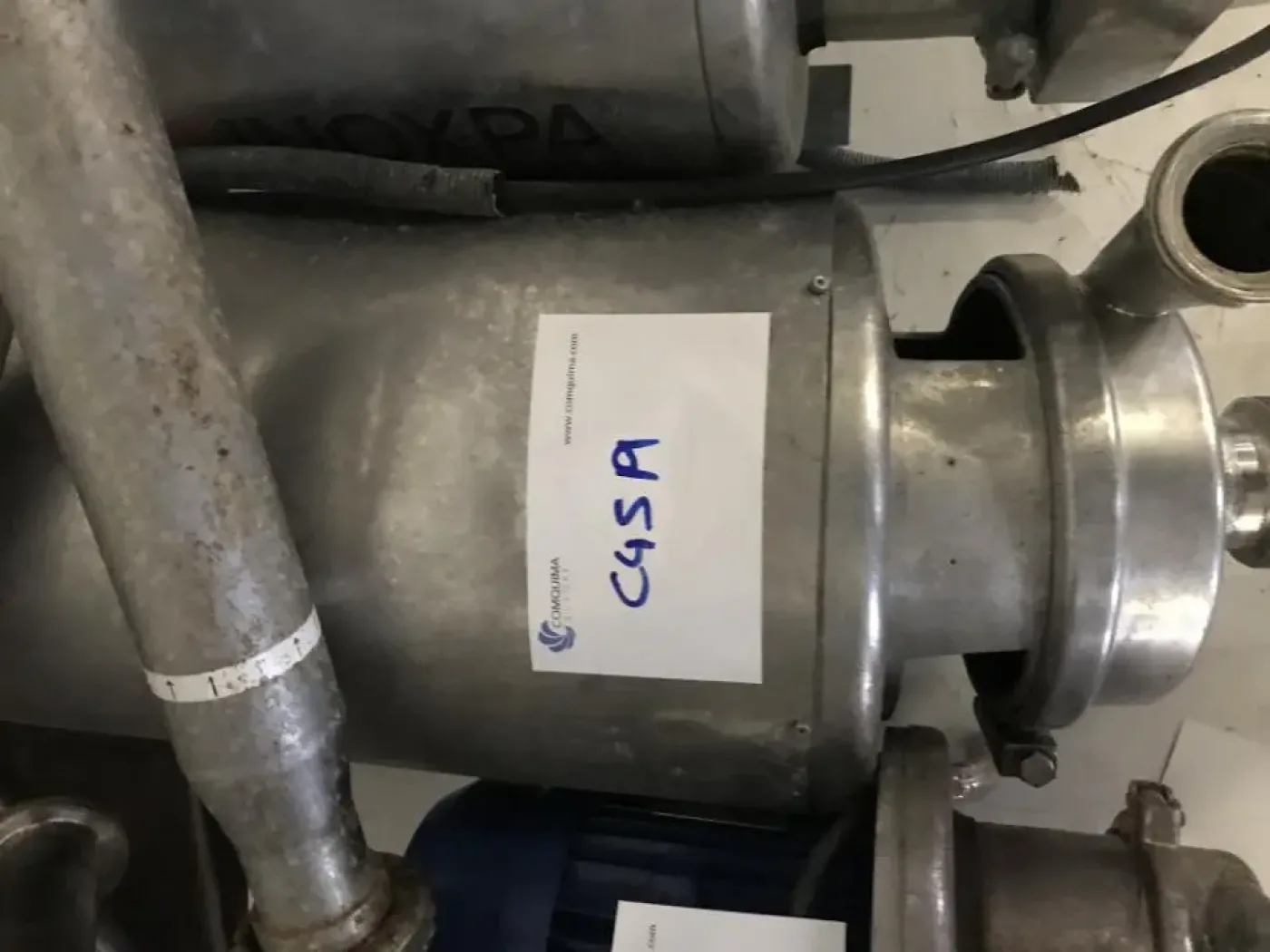 USED INOXPA STAINLESS STEEL CENTRIFUGAL PUMP - 1