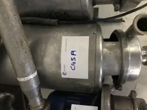 USED INOXPA STAINLESS STEEL CENTRIFUGAL PUMP