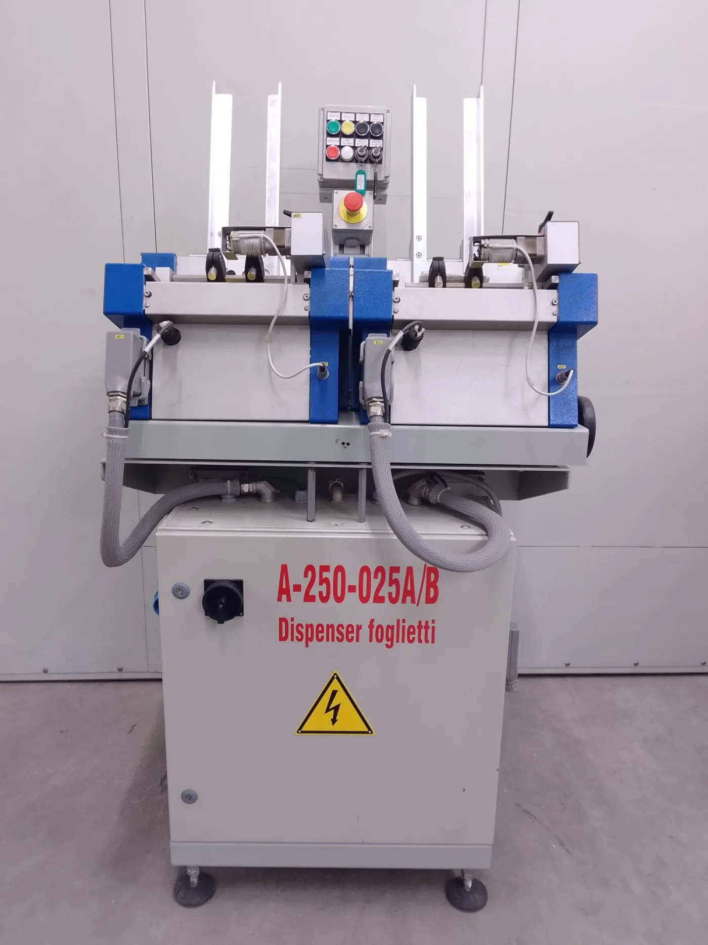 ALIMENTATORE DI FOGLIETTI ILLUSTRATIVI – ETIPACK – MOD.WHIZZY 210 / SISTEMA SPECIALE A-250-025A/B - 1