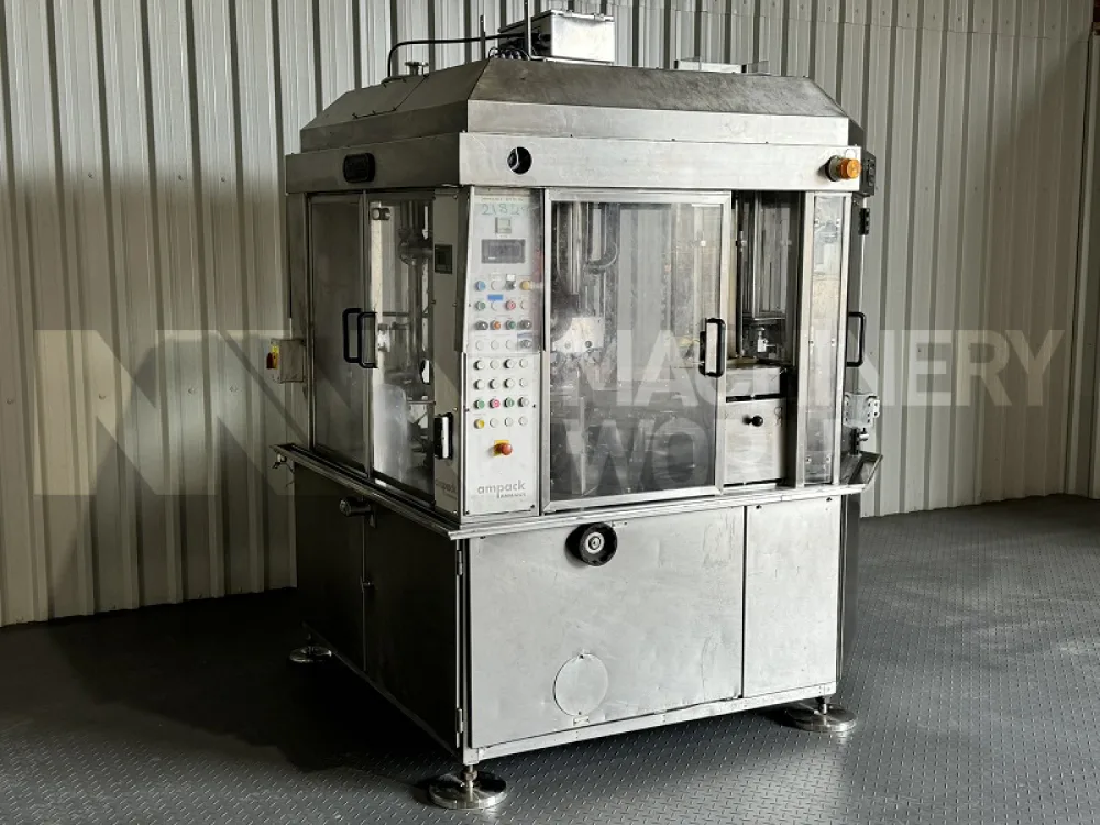 Ampack Ammann ARL 8 Automatic Cup Pot Filling &amp; Sealing Machine