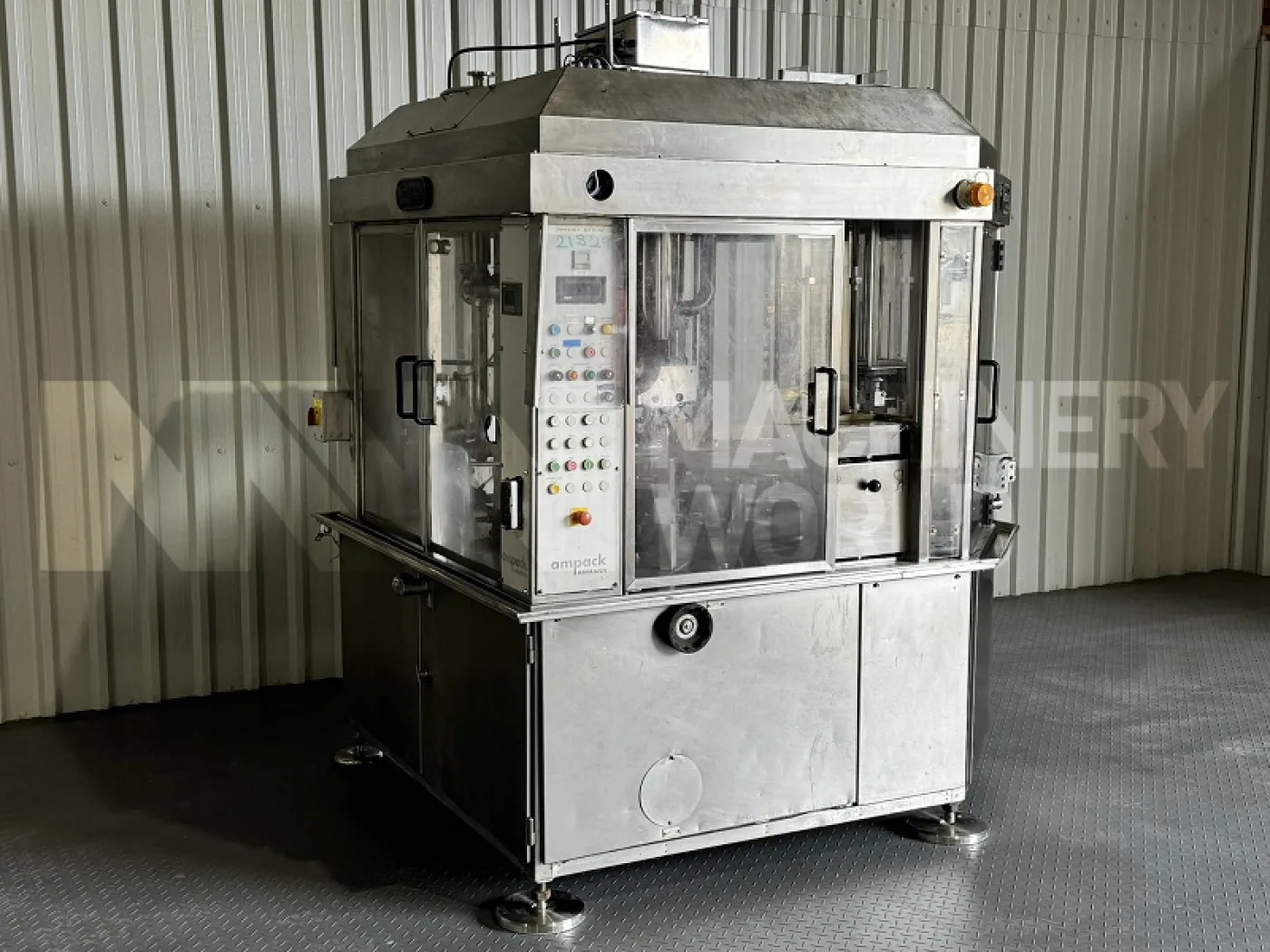 Ampack Ammann ARL 8 Automatic Cup Pot Filling &amp; Sealing Machine - 1