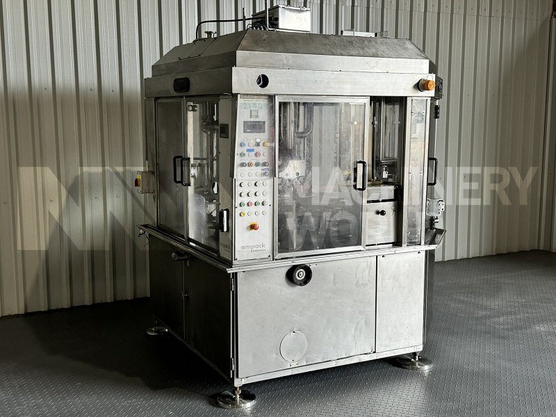 Ampack Ammann ARL 8 Automatic Cup Pot Filling &amp; Sealing Machine